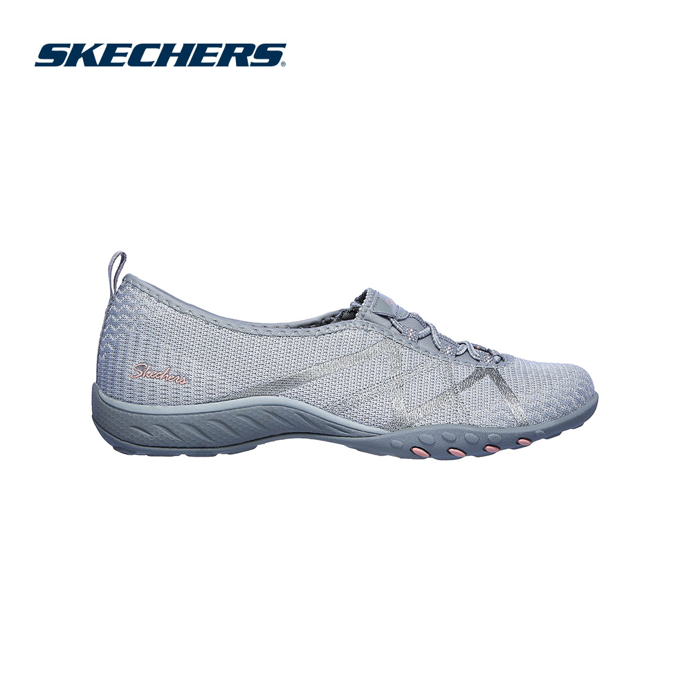 Skechers สเก็ตเชอร์ส รองเท้า ผู้หญิง Breathe-Easy Active Shoes - 100015-GRY
