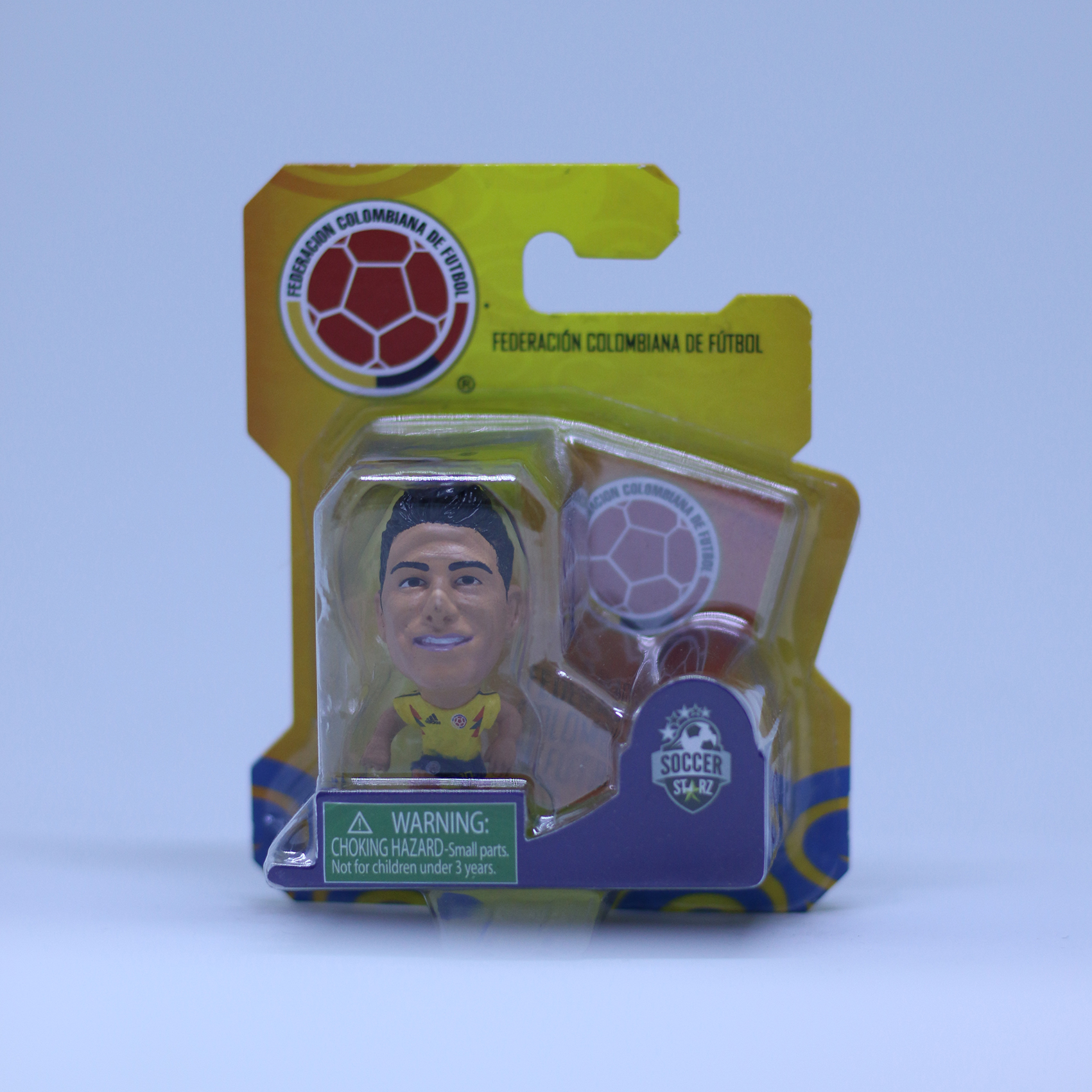 โมเดล นักฟุตบอล James Rodriguez - Home Kit  ลิขสิทธิ์แท้ COLOMBIA