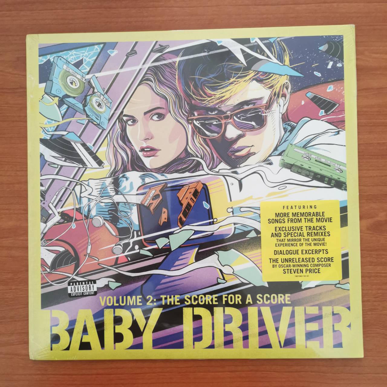 แผ่นเสียง Baby Driver Volume 2 : score for the score * more memorable songs from soundtrack Exclusive Tracks and Special remixs แผ่นเสียงใหม่ซีล