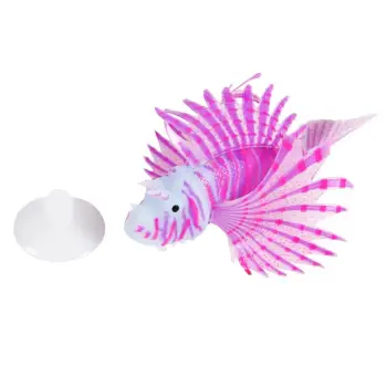 ข้อมูล Aquarium Artificial Fish Landscape Decoration Simulation Animal Ornaments Purple - intl พันทิป