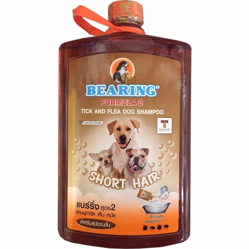 โปรโมชั่น PETJAA Bearing Formula 2 Tick and Flea Short Hair Dog Shampoo