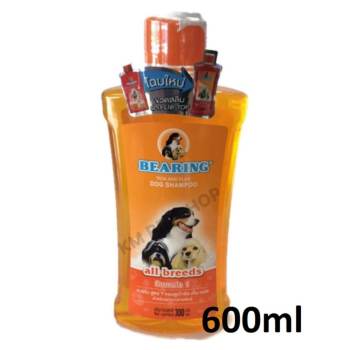   BEARING สูตร 1 แชมพูกำจัด เห็บ หมัด สำหรับสุนัขทุกพันธุ์ 600ml รีวิว