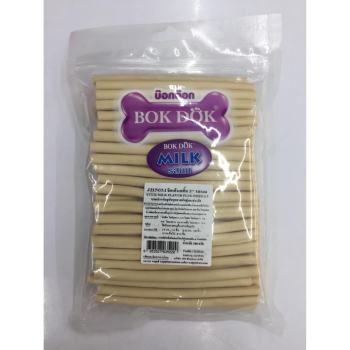 ข้อมูล BokDok Milky Stick ขนมสำหรับสุนัข รสนม ขนาด 500g ( 3 units ) พันทิป