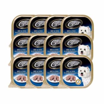 ราคา Cesar Beef & Tuna 100 g. x 12 พันทิป