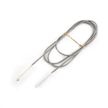 ราคา แปรงล้างหลอดแก้วพับได้แปรงขนทำความสะอาดท่อคู่ (ความโปร่งใส) พันทิป