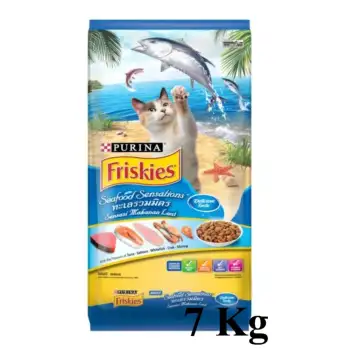 รีวิว Friskies Seafood Sensations 7 Kg. ฟริสกี้ส์ ซีฟู๊ดเซนเซชั่น ขนาด 7 กิโลกรัม ดีไหม