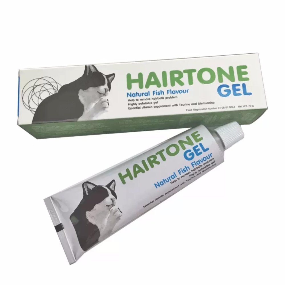 โปรโมชั่น Hairtone Gel Hairball Solution Gel Cat Gel อาหารเสริม แมว