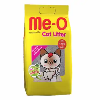 Me-o Litter ทรายแมว กลิ่นแอปเปิ้ล ขนาด 5ลิตร รีวิว