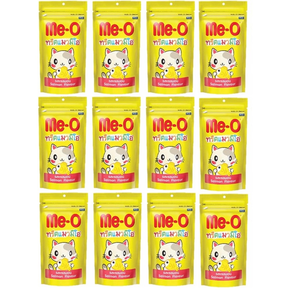 เช็คราคา Me-O Salmon Flavour มีโอ ขนมแมว รสปลาแซลมอน ขนาด 50กรัม จำนวน 12ถุง เช็คราคา Me-O Salmon Flavour มีโอ ขนมแมว รสปลาแซลมอน ขนาด 50กรัม จำนวน 12ถุง