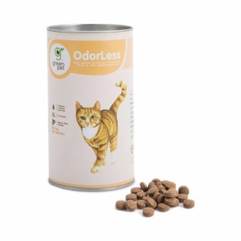 OdorLess สำหรับแมวทุกสายพันธ์ช่วยระบบย่อยอาหารขับถ่ายเป็นก้อนลดกลิ่งไม่พึงประสงค์250ก(500เม็ด) : image OdorLess สำหรับแมวทุกสายพันธ์ช่วยระบบย่อยอาหารขับถ่ายเป็นก้อนลดกลิ่งไม่พึงประสงค์250ก(500เม็ด)