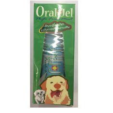 Oral Gel เจลลดกลิ่นปาก สีเขียว สำหรับสุนัข จำนวน 1 ขวด
