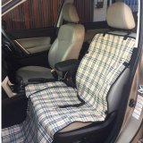 โปรโมชั่น Passion Shop Pet Car Mat แผ่นรองกันเปื้อนสำหรับสุนัขในรถยนต์ ผ้าคลุมสำหรับเบาะหน้ารถเก๋ง รถ 4-5 ประตู รถ SUV ลายสก็อต สีครีม พันทิป