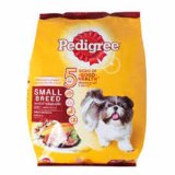 Pedigree เพดดีกรีอาหารสุนัขพันธุ์เล็ก รสตับย่าง 480กรัม  1 ถุง