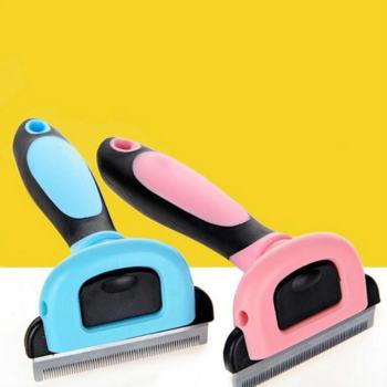 โปรโมชั่น Pet Grooming Tool Hair Removal Brush Comb for Dogs Cats Brush Detachable Hair Shedding Trimming Wholesale(Size :S) - intl พันทิป