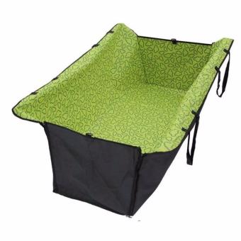 ผ้าคลุมเบาะสำหรับสุนัข นั่งเบาะหลัง รถยนต์ (สีเขียว) ผ้าคลุมเบาะสำหรับสุนัข นั่งเบาะหลัง รถยนต์ (สีเขียว)