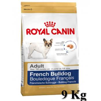 ข้อมูล Royal Canin French Bulldog Adult 9 Kg อาหารสุนัขแบบเม็ด สำหรับสุนัขโตพันธุ์เฟรนซ์บูลด๊อกอายุ 12 เดือนขึ้นไป ขนาด 9 กิโลกรัม พันทิป