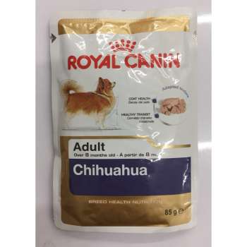   Royal Canin Pouch Chihuahua อาหารเปียกสำหรับสุนัข พันธุ์ชิวาว่า 85g ( 4 units ) pantip