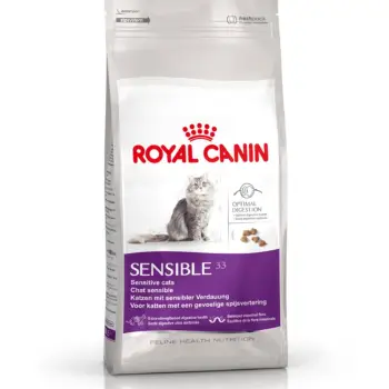 ราคา Royal Canin Sensible อาหารสำหรับแมวโตที่มีปัญหาเรื่องการย่อยอาหาร อายุ1ปีขึ้นไป ขนาด 400 กรัม ดีไหม