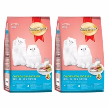 โปรโมชั่น Smartheart Kitten  ไก่ ไข่ ปลา และนม 1.1กก. ( 2 units ) รีวิว