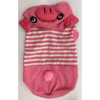 ข้อมูล Toptendog  เสื้อสุนัข ชุดหมู สีชมพู เบอร์ 1 pantip
