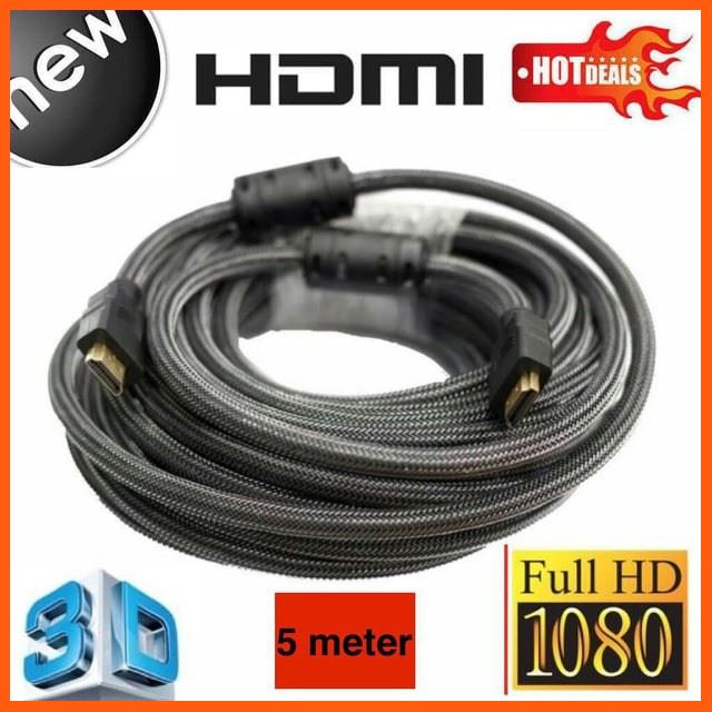 Best Quality HDMI สายHDMI M/M 5เมตร v1.4 อุปกรณ์คอมพิวเตอร์ Computer equipment สายusb สายชาร์ด อุปกรณ์เชื่อมต่อ hdmi Hdmi connector อุปกรณ์อิเล็กทรอนิกส์ Electronic device