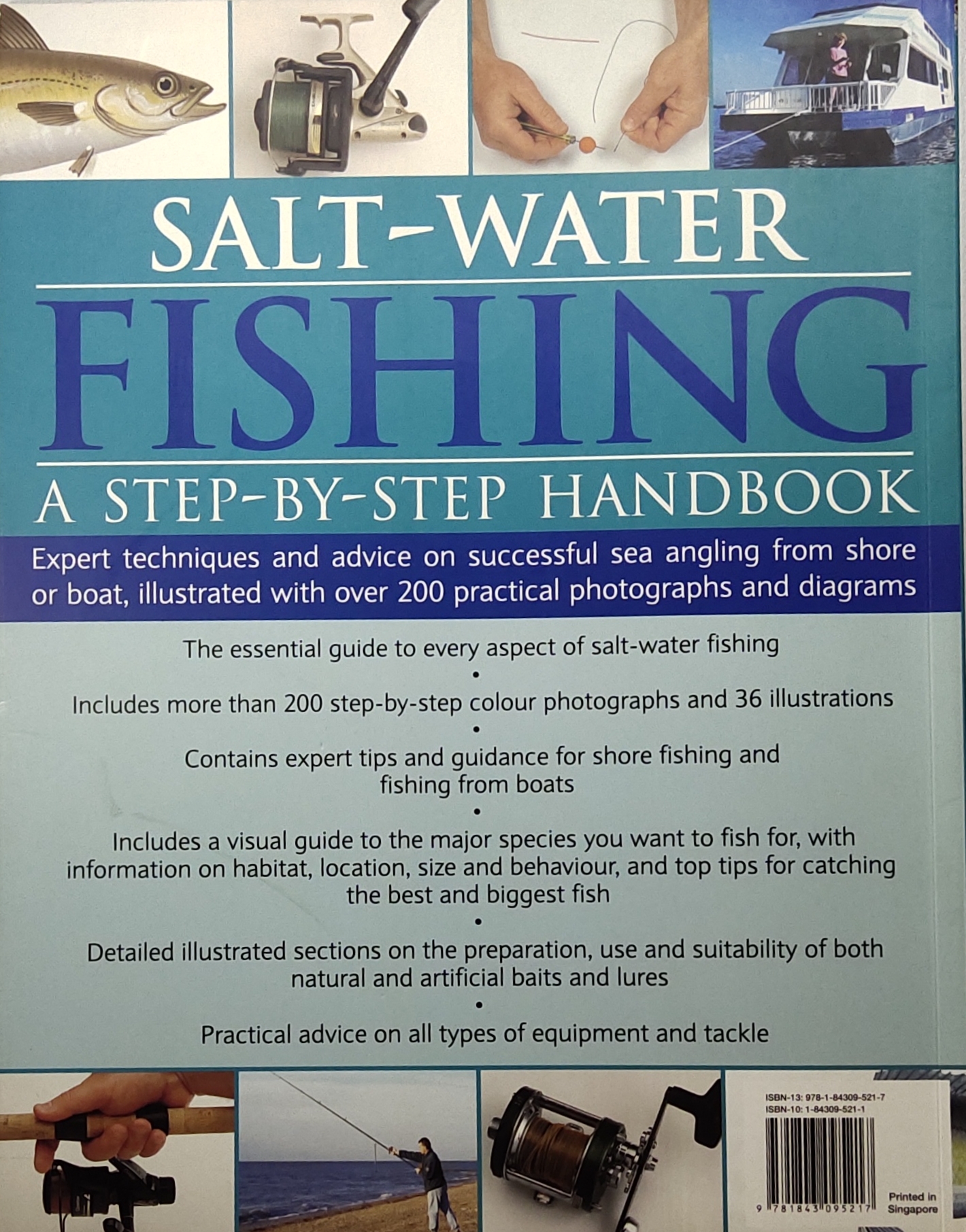 Salt-Water Fishing: A Step-by-Step Handbook: Expert Techniques And Advice  On Successful Sea Angling From Shore Or Boat, Illustrated With Over 200