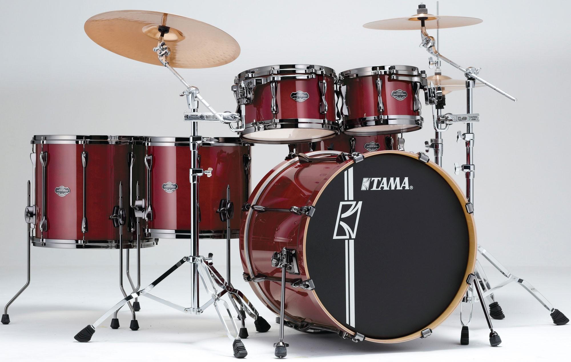 กลองชุด 6ใบ Tama Superstar Hyper Drive Maple +ชุดขาตั้ง TAMA HB5W