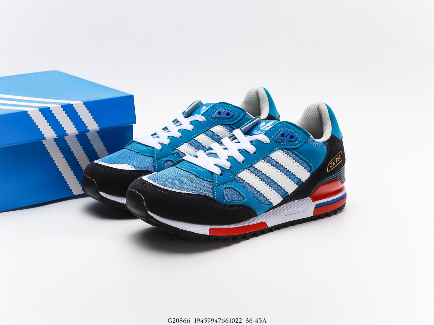 adidas zx750 bluebird dark slate