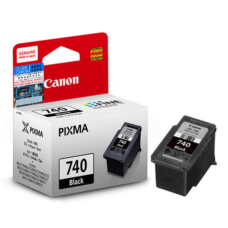 แคนนอน ตลับหมึกอิงค์เจ็ท รุ่น PG-740 สีดำ /Canon Inkjet Cartridge PG-740 Black