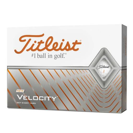 TITLEIST Velocity Golfball ลูกกอล์ฟ (แพ็ค 12 ลูก)