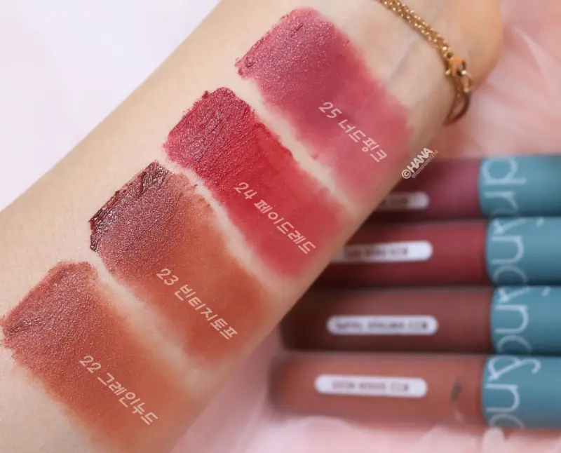 ภาพสินค้า((สินค้าพร้อมส่ง)) Rom&nd Zero Velvet Tint จากร้าน makee บน Lazada ภาพที่ 2