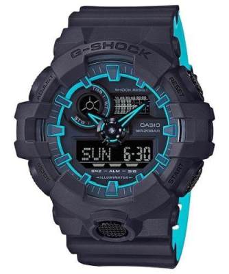 นาฬิกา Casio นาฬิกา 200 เมตรกันน้ำกันกระแทกสามารถดําน้ํา G-SHOCK ชุดคู่แสดงการเคลื่อนไหวควอทซ์ GA-700SE-1A2 แฟชั่นแบบไดนามิก นาฬิกา Casio นาฬิกา 200 เมตรกันน้ำกันกระแทกสามารถดําน้ํา G-SHOCK ชุดคู่แสดงการเคลื่อนไหวควอทซ์ GA-700SE-1A2 แฟชั่นแบบไดนามิก