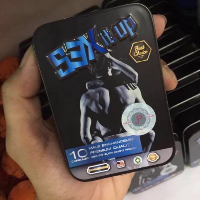 SEX IT UP ผลิตภัณฑ์เสริมอาหารบำรุงร่างกายสำหรับเพศชาย บรรจุ 10 แคปซูล (1 กล่อง)