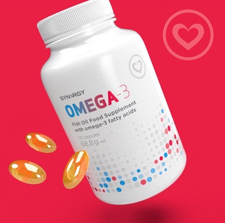 Synergy Omega3 ซินเนอร์จี้ โอเมก้า 3 ของแท้100 ช่วยลดความเสี่ยงของ