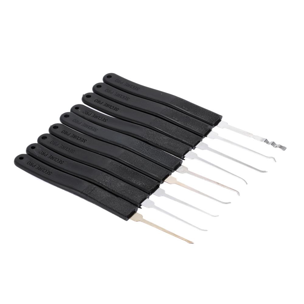 Khóa Cửa 9 Cái Chọn Công Cụ Mở Nhanh Bộ Công Cụ Thợ Khóa Chuyên Nghiệp Với 2 Cờ Lê Nhỏ