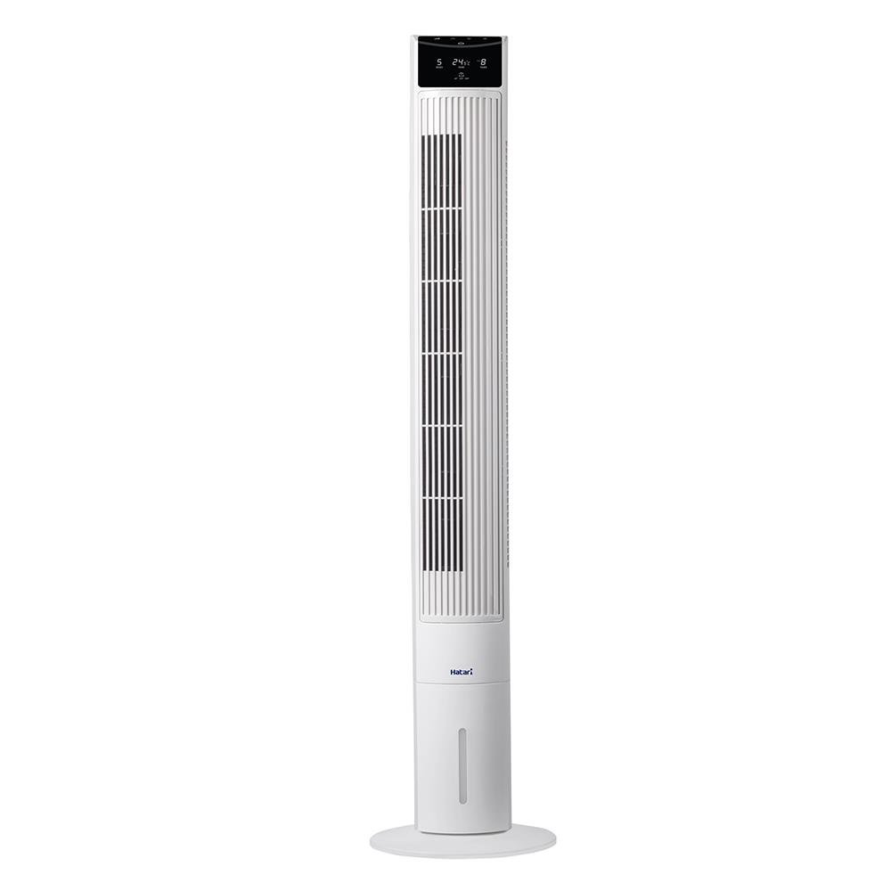 พัดลมทาวเวอร์ HATARI Tower Classic สีขาว Cooling fan พัดลม พัดลมตั้ง พัดลมแท่ง พัดลมไอเย็น พัดลมตั้งพื้น พัดลมทาวเวอร์