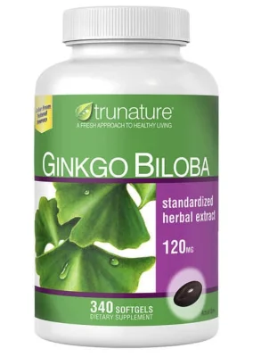 Exp.06/2023 Trunature Ginkgo 120 mg จำนวน 340 เม็ด