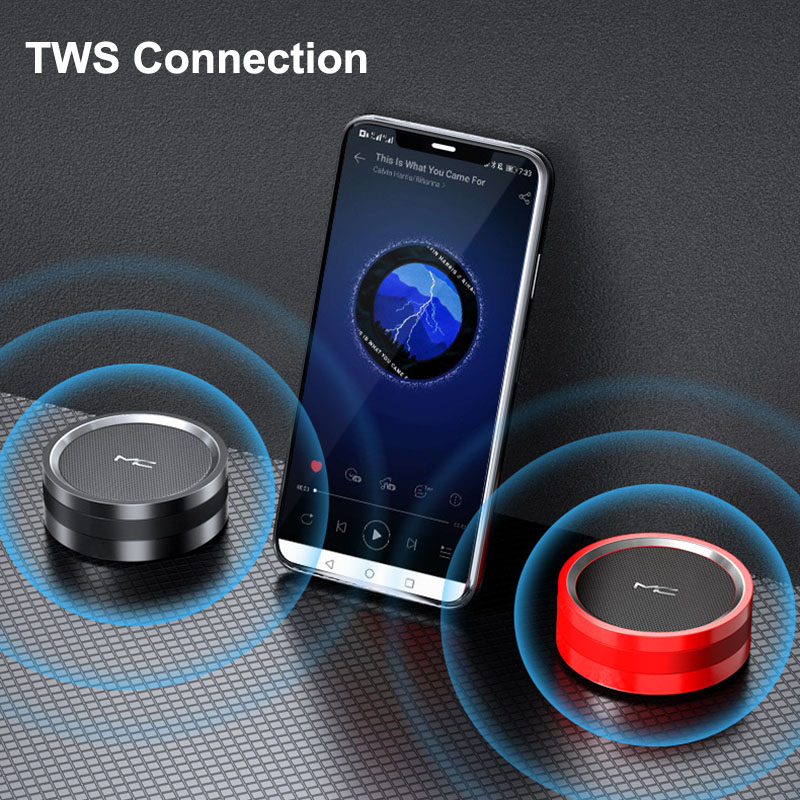 MC A7 Mini Wireless Bluetooth Speaker Portable Bass Waterproof Outdoor ...