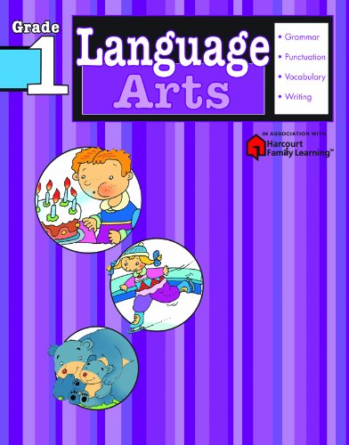 Writing Skills&Language Arts& Reading Skills Grade 1 (Flash Kids Harcourt Family Learning)