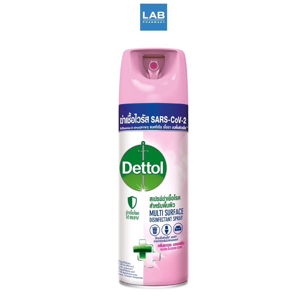Dettol Disinfectant Spray Sakura Blossom 450 ml. เดทตอล ดิสอินเฟคแทนท์