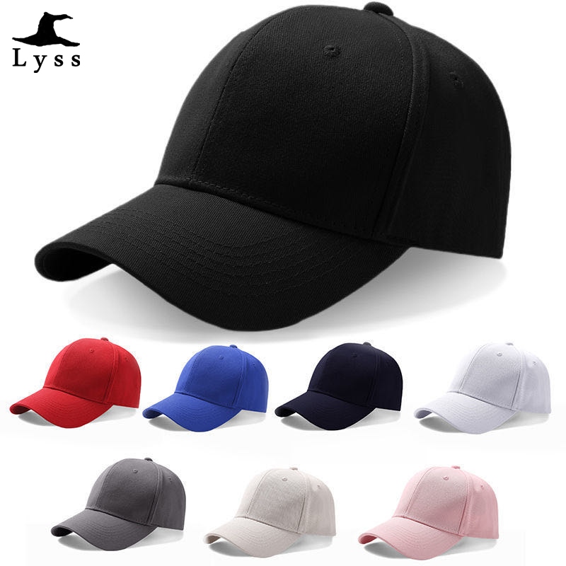 Plain Solid Color Baseball Caps 22 Multicolor Men Women Visor Hat