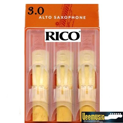 Rico 3.0 Strength Reeds for ALTO Sax 3 Set