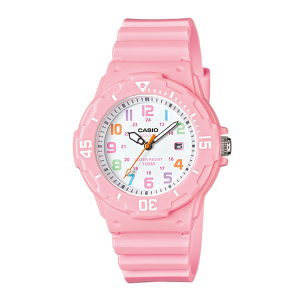 CASIO standard นาฬิกาข้อมือ sport Lady Pink สายเรซิ่น รุ่น LRW-200H-4B2VDF  (ประกัน cmg)