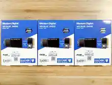 ภาพขนาดย่อของภาพหน้าปกสินค้า500 GB / 1TB SSD (เอสเอสดี) WD BLUE SN550 PCIe NVMe M.2 2280 (WDS500G2B0C/WDS100T2B0C) มีของพร้อมส่ง จากร้าน Winburg BK บน Lazada ภาพที่ 1