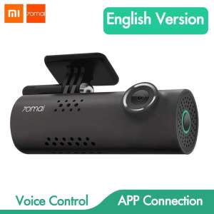 Xiaomi 70 Mai กล้องติดรถยนต์  เวอร์ชั่นอังกฤษ Smart WiFi DVR Car Dash Cam 1080P Full HD Night G-Sensor Driving Recorder English Ver.70mai