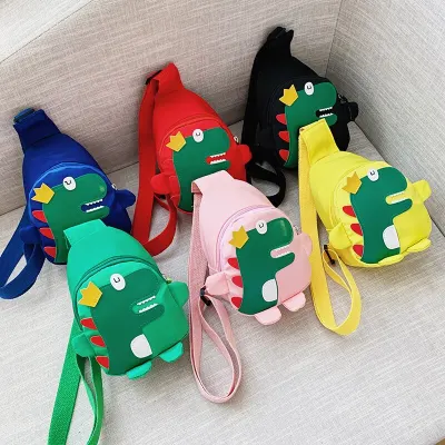2021 Mini Inclined shoulder bag Children's School Cute Bag Bag Cartoon Print Cute Anime kids Backpack Kindergarten chest bags