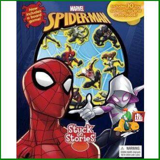 This item will make you feel more comfortable. STUCK ON STORIES: MARVEL SPIDER-MAN