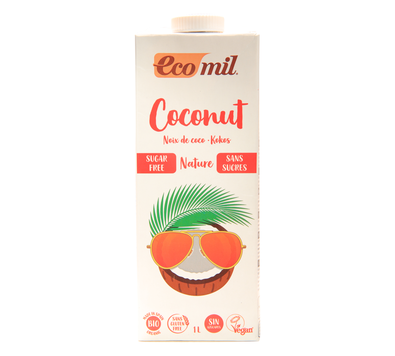 Organic/Bio Ecomil Coconut Milk | Nature - sugar free 1L