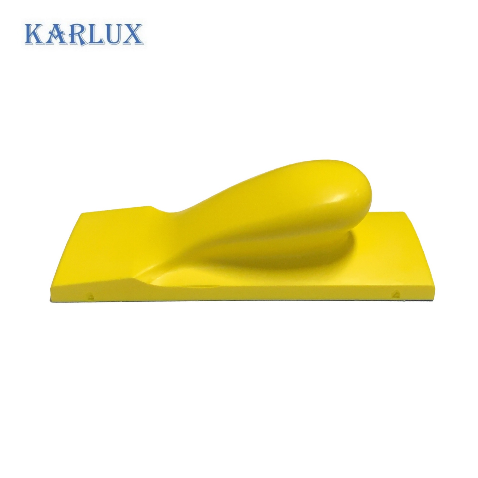 Karlux บล็อคมือ 1ชิ้น รองขัดกระดาษทราย 70x198mm (แบบหนามเตย หรือ แบบหลังกาว) Sanding Block