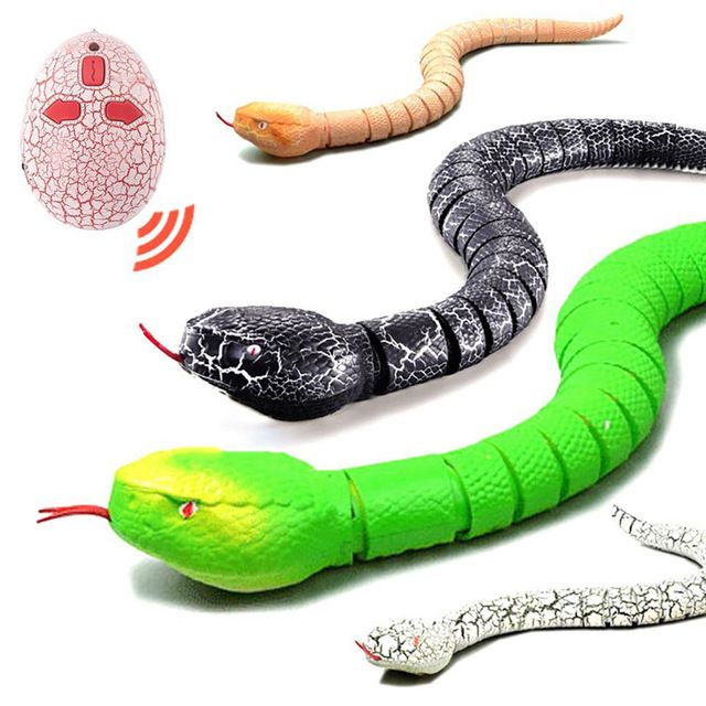 ping toys หุ่นยนต์งูบังคับวิทยุ งูบังคับรีโมท Sneak Remote Control งูบังคับ R/C งูของเล่น ของเล่นมาใหม่ (คละสี สินค้าน่ารักทุกสีค่ะ)